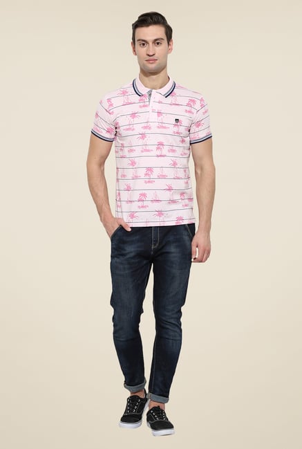 Duke Stardust Pink Printed T Shirt Duke Stardust Pink Printed T Shirt