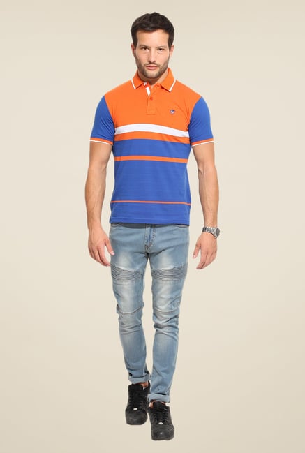 Duke Stardust Blue Striped T Shirt Duke Stardust Blue Striped T Shirt