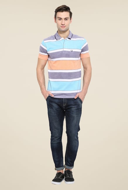 Duke Stardust Multicolor Striped T Shirt Duke Stardust Multicolor Striped T Shirt