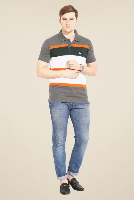 Duke Stardust Multicolor Striped T Shirt Duke Stardust Multicolor Striped T Shirt