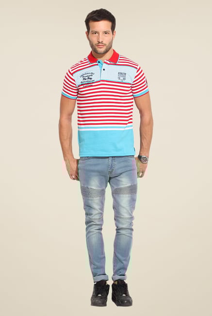 Duke Stardust Multicolor Striped T Shirt Duke Stardust Multicolor Striped T Shirt