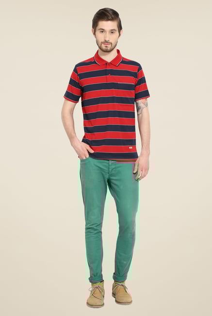 Duke Stardust Red Striped T Shirt Duke Stardust Red Striped T Shirt