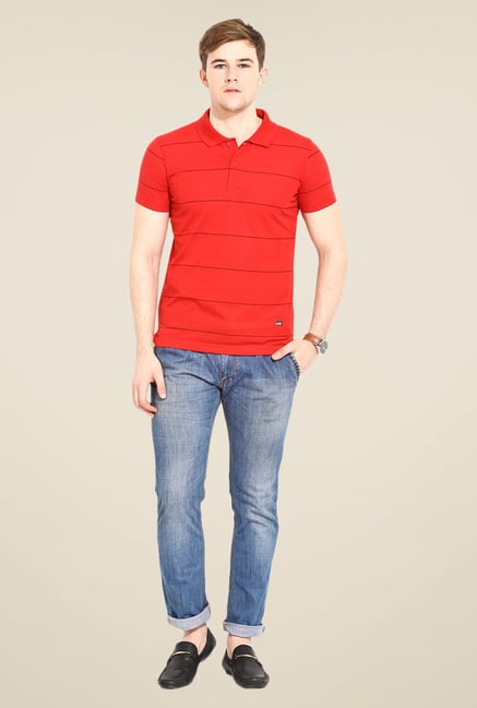 Duke Stardust Red Striped T Shirt Duke Stardust Red Striped T Shirt