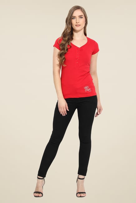 Duke Stardust Red Solid Top Duke Stardust Red Solid Top
