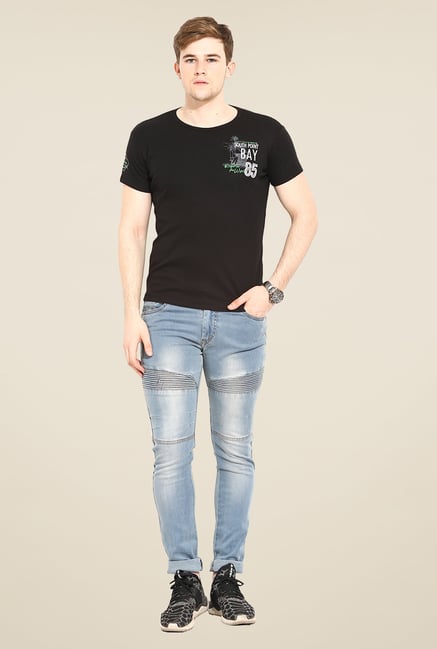 Duke Stardust Black Solid T Shirt Duke Stardust Black Solid T Shirt