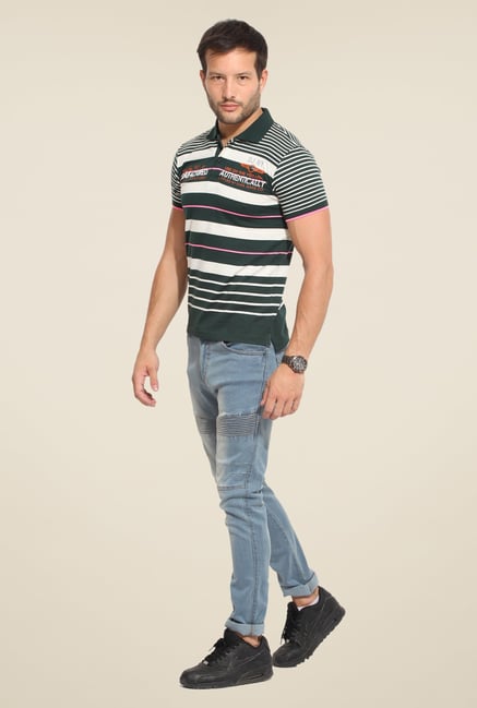Duke Stardust Black & White Striped T Shirt Duke Stardust Black & White Striped T Shirt