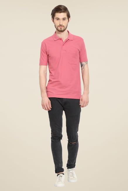 Duke Stardust Pink Solid T-shirt Duke Stardust Pink Solid T-shirt