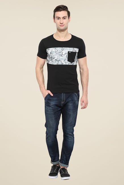 Duke Stardust Black Printed T Shirt Duke Stardust Black Printed T Shirt