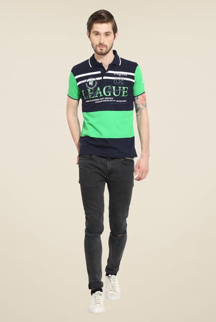 Duke Stardust Navy Striped T Shirt Duke Stardust Navy Striped T Shirt