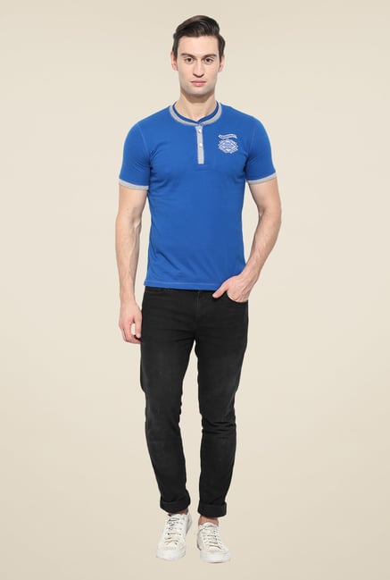 Duke Stardust Indigo Solid T-shirt Duke Stardust Indigo Solid T-shirt
