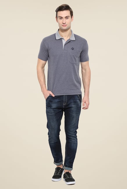 Duke Stardust Grey Solid T-shirt Duke Stardust Grey Solid T-shirt