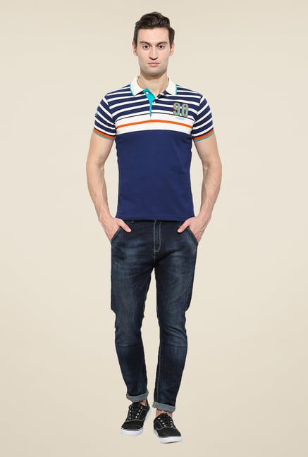 Duke Stardust Navy Solid T-shirt Duke Stardust Navy Solid T-shirt