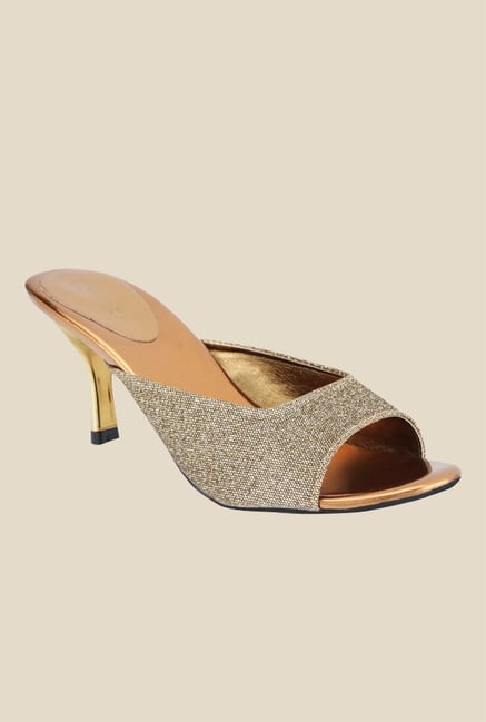 Catwalk Bronze Stiletto Heeled Sandals Catwalk Bronze Stiletto Heeled Sandals