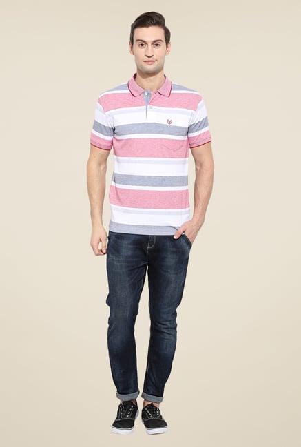 Duke Stardust Multicolor Striped T Shirt Duke Stardust Multicolor Striped T Shirt