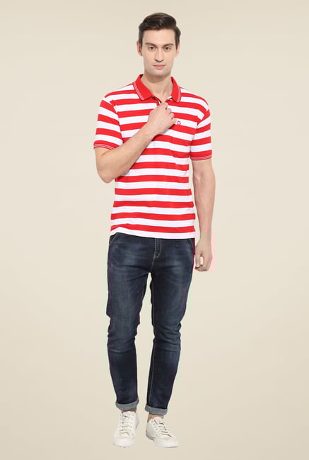 Duke Stardust Red Striped T Shirt Duke Stardust Red Striped T Shirt