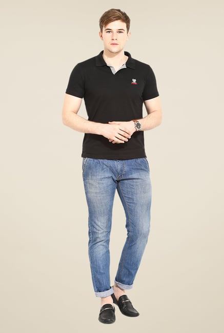 Duke Stardust Black Solid T Shirt Duke Stardust Black Solid T Shirt