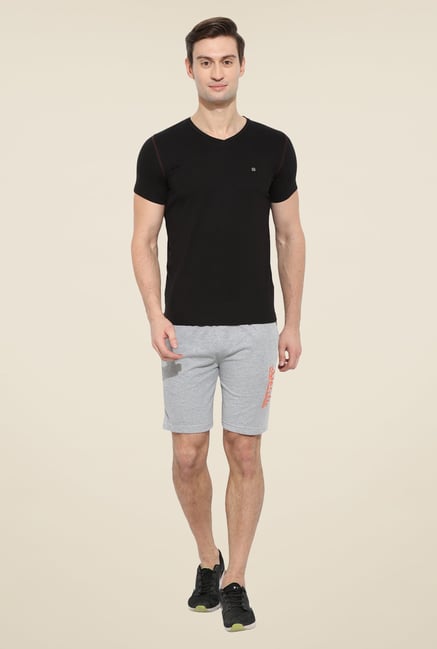 Duke Stardust Grey Solid Shorts Duke Stardust Grey Solid Shorts