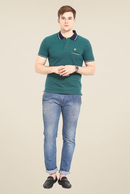 Duke Stardust Teal Solid T-shirt Duke Stardust Teal Solid T-shirt