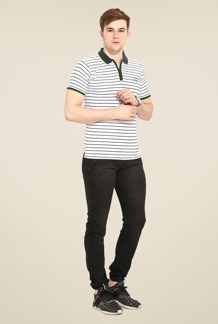 Duke Stardust White Striped T-shirt Duke Stardust White Striped T-shirt