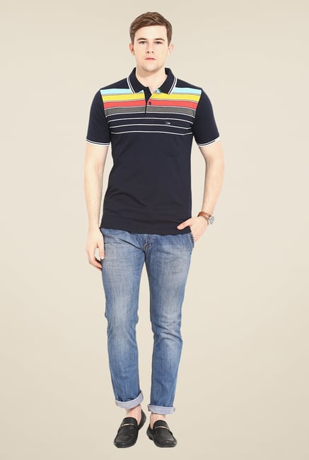 Duke Stardust Navy Striped T-shirt Duke Stardust Navy Striped T-shirt