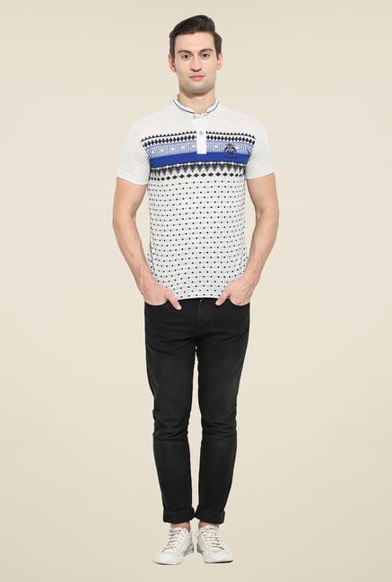 Duke Stardust Off White Printed T-shirt Duke Stardust Off White Printed T-shirt
