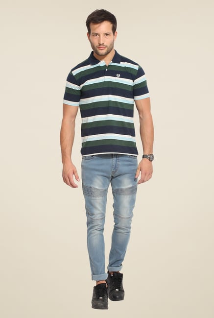 Duke Stardust Multicolor Striped T-shirt Duke Stardust Multicolor Striped T-shirt