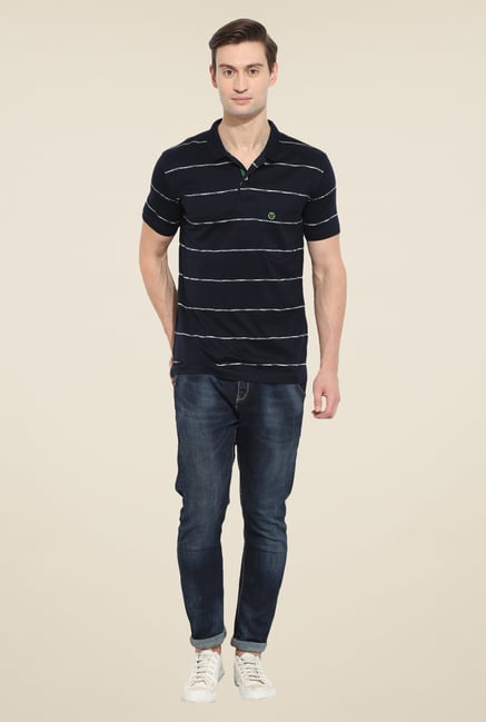 Duke Stardust Navy Striped T-shirt Duke Stardust Navy Striped T-shirt