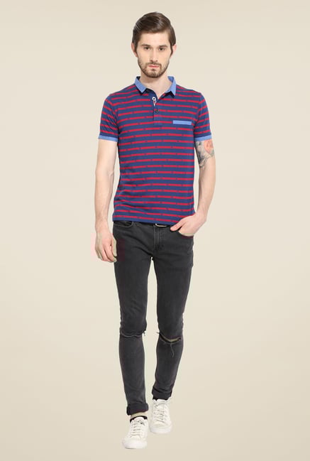Duke Stardust Indigo Printed T-shirt Duke Stardust Indigo Printed T-shirt