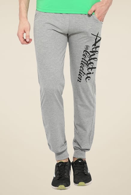 Duke Stardust Grey Printed Joggers Duke Stardust Grey Printed Joggers