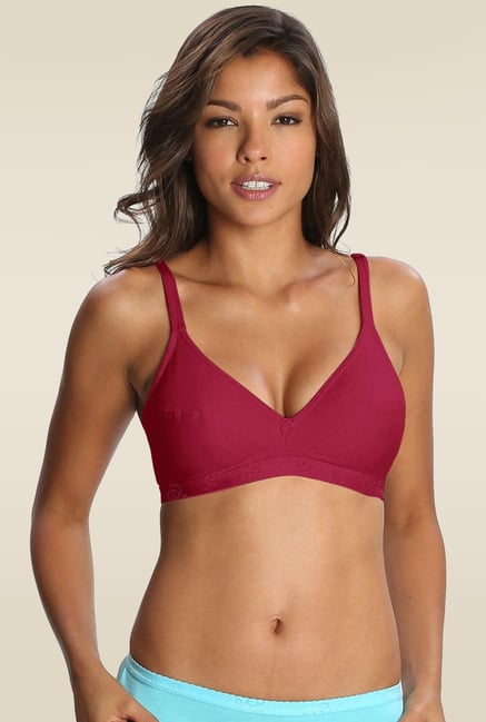 Jockey Red Love Plunge Neck Bra - 1271 Jockey Red Love Plunge Neck Bra - 1271