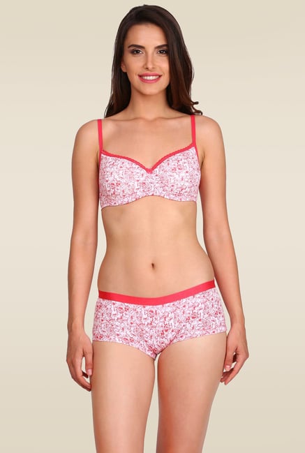 Jockey Pink Non-wired Padded Bra - 1723 Jockey Pink Non-wired Padded Bra - 1723
