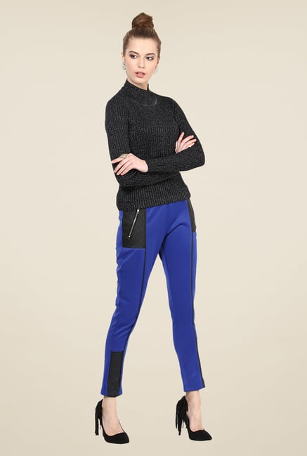 Yepme Blue Nicola Party Jeggings Yepme Blue Nicola Party Jeggings