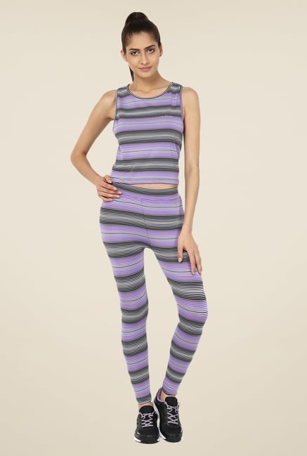 Yepme Multicolor Sabrina Striped Leggings Yepme Multicolor Sabrina Striped Leggings