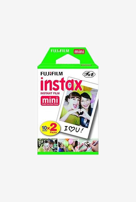Fujifilm Twin Pack Instax Mini Instant Film (White) Fujifilm Twin Pack Instax Mini Instant Film (White)