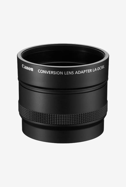 Canon LA-DC58L Conversion Lens Adapter (Black) Canon LA-DC58L Conversion Lens Adapter (Black)