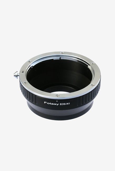 Fotasy Canon Eos Lens to Nikon 1 N1 Mount Adapter (Black) Fotasy Canon Eos Lens to Nikon 1 N1 Mount Adapter (Black)