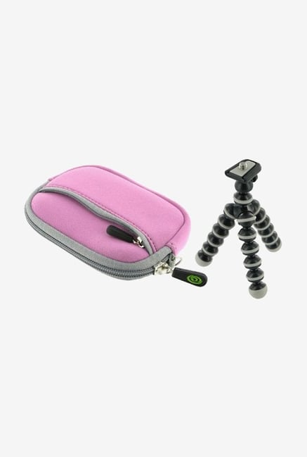 rooCASE Carrying Case with Tripod for Sony DSC-TX10 (Lilac) rooCASE Carrying Case with Tripod for Sony DSC-TX10 (Lilac)
