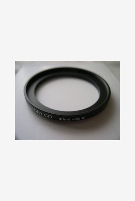 HeavyStar Dedicated Metal Step-Up Ring 43mm to 49mm (Black) HeavyStar Dedicated Metal Step-Up Ring 43mm to 49mm (Black)