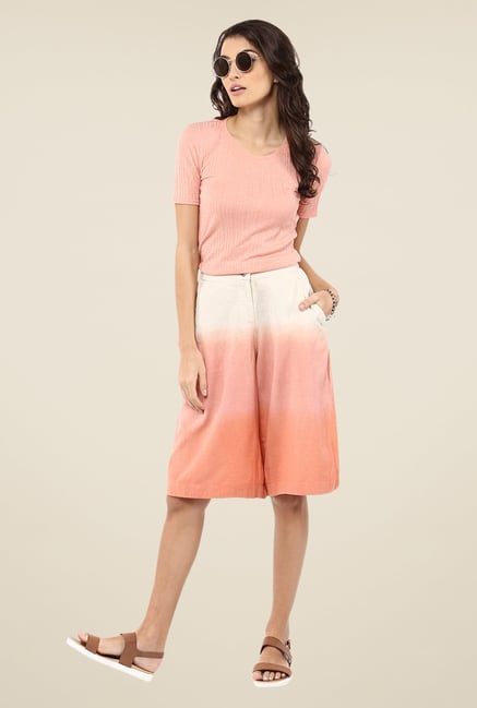 Yepme Peach Ellyse Culottes Yepme Peach Ellyse Culottes