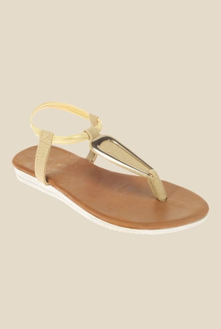 Khadim's Cleo Beige Sling Back Sandals Khadim's Cleo Beige Sling Back Sandals
