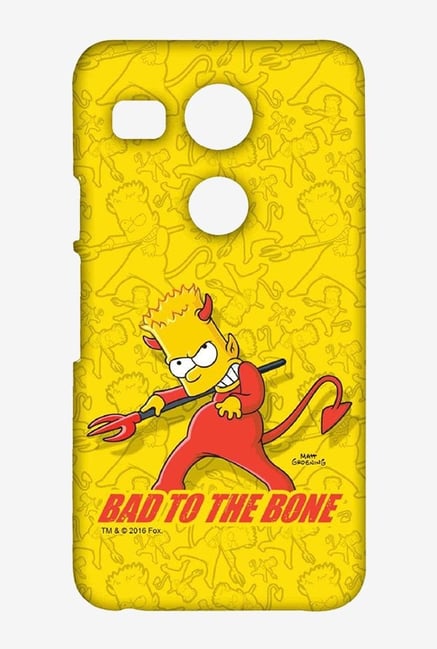 Simpsons Bad To The Bone Case for LG Nexus 5X Simpsons Bad To The Bone Case for LG Nexus 5X