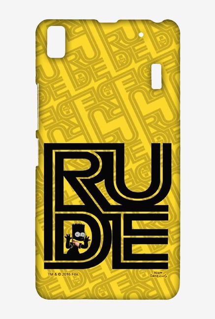 Simpsons Rude Case for Lenovo A7000 Simpsons Rude Case for Lenovo A7000
