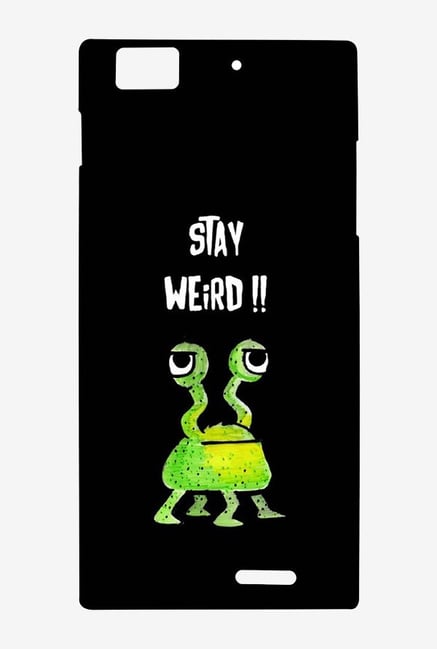 Kritzels Stay Weird Black Case for Lenovo K900 Kritzels Stay Weird Black Case for Lenovo K900