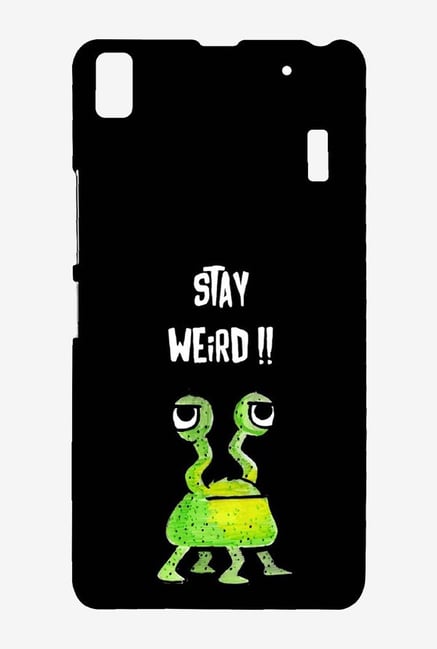 Kritzels Stay Weird Black Case for Lenovo K3 Note Kritzels Stay Weird Black Case for Lenovo K3 Note
