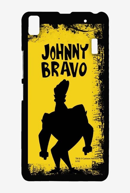 Johnny Bravo Yellow Grunge Case for Lenovo A7000 Johnny Bravo Yellow Grunge Case for Lenovo A7000