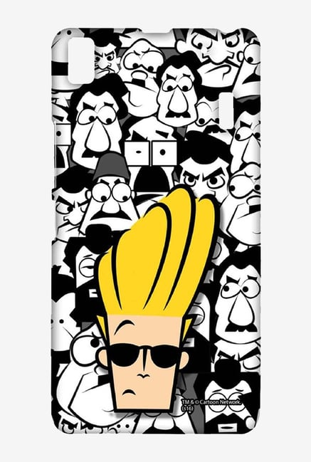 Johnny Bravo Doodle Case for Lenovo A7000 Johnny Bravo Doodle Case for Lenovo A7000