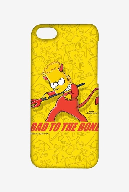 Simpsons Bad To The Bone Case for iPhone 5C Simpsons Bad To The Bone Case for iPhone 5C