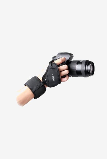 Movo HSG-7 Deluxe Neoprene Dual Wrist & Grip Strap (Black) Movo HSG-7 Deluxe Neoprene Dual Wrist & Grip Strap (Black)
