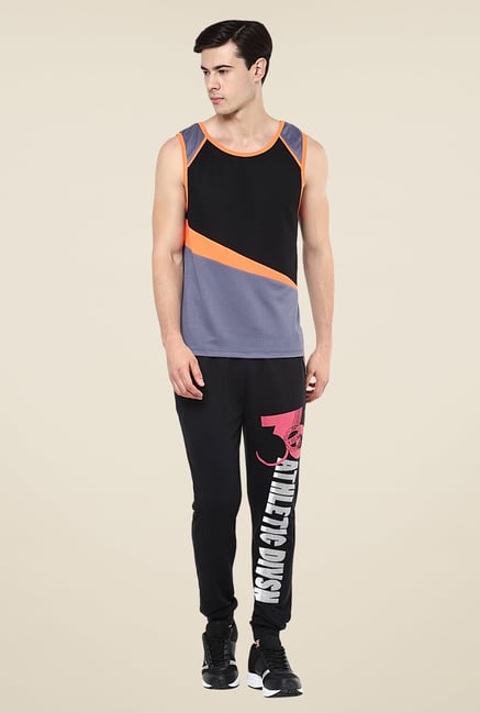 Yepme Black Tryoon Trackpant Yepme Black Tryoon Trackpant