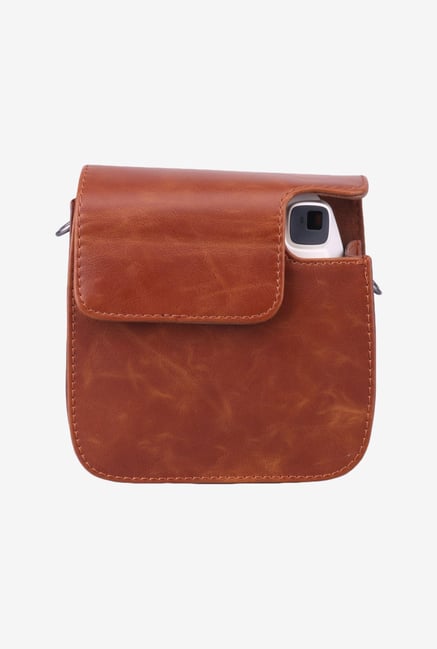 Caiul Soft PU Leather Instax Mini 8 Camera Case Bag (Brown) Caiul Soft PU Leather Instax Mini 8 Camera Case Bag (Brown)